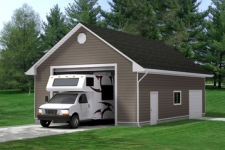 How to Choose the Right Size Garage Door for an RV or SUV